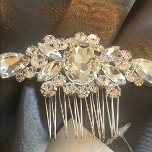 BRIDAL HAIR CLIP COMB | GORGEOUS RHINESTONE BRIDAL HAIR CLIP - Wedding PROM